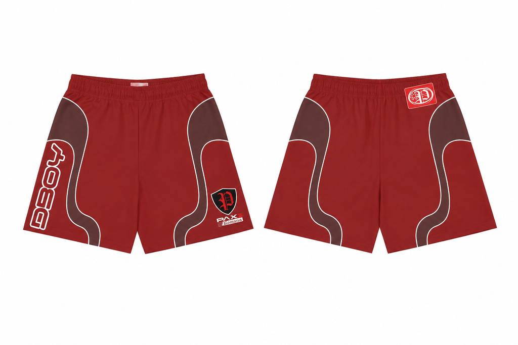 Red DBoy Shorts