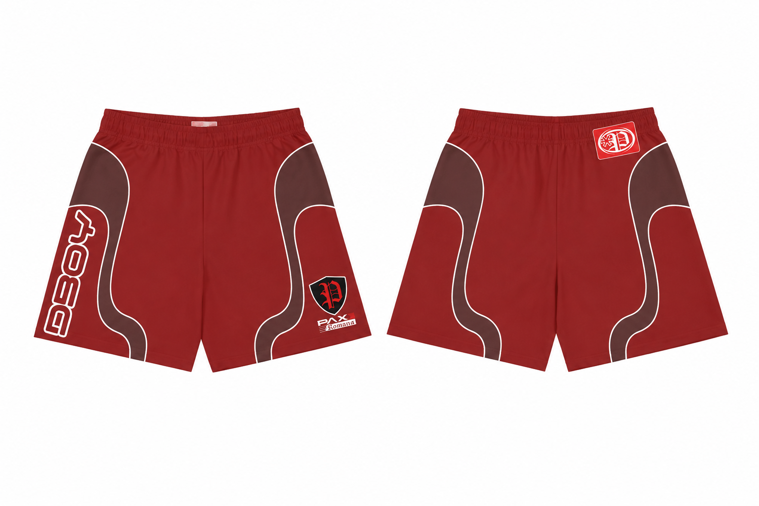 Red DBoy Shorts
